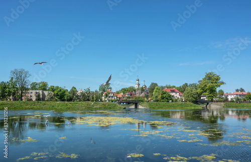 Pond in the Amalienau area in Kaliningrad © allegro60