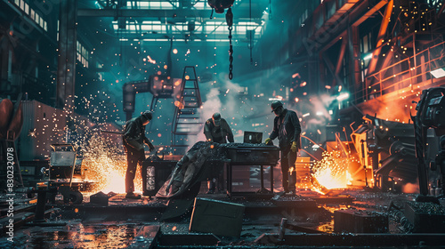 steel foundry