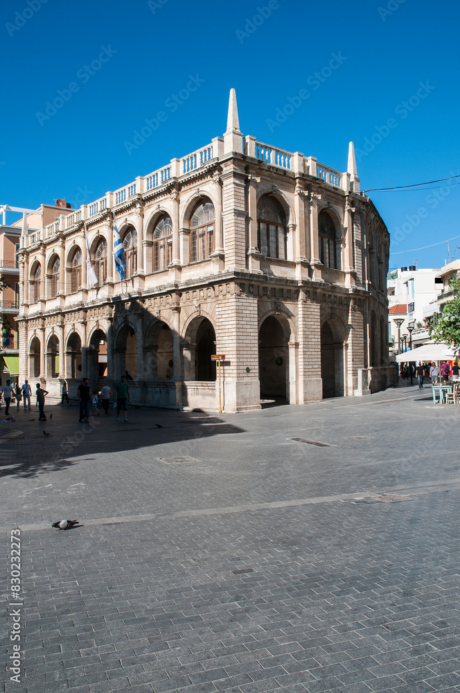 Fototapeta premium Venezianische Loggia in der Innenstadt von Iraklion Kreta