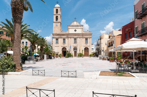 Kirche Agios Nikolaos in der Innenstadt von Chania auf der Insel Kreta Griechenland