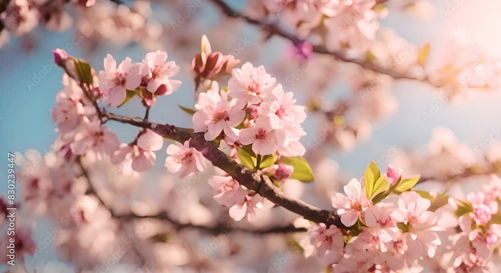 Spring blossom background beautiful nature scene Spring blossom background beautiful nature scene