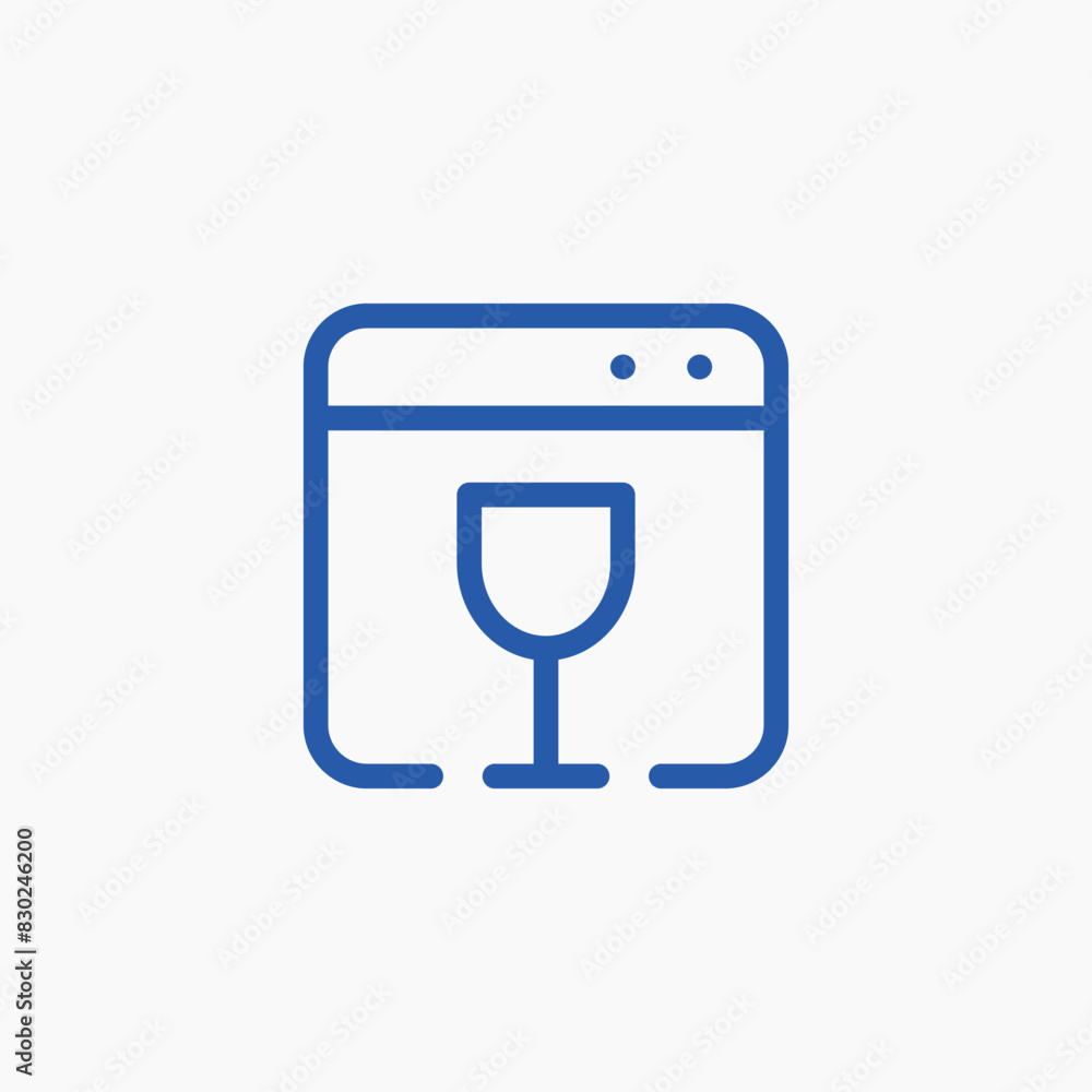 dish washer kitchen machine icon dish washer kitchen machine icon