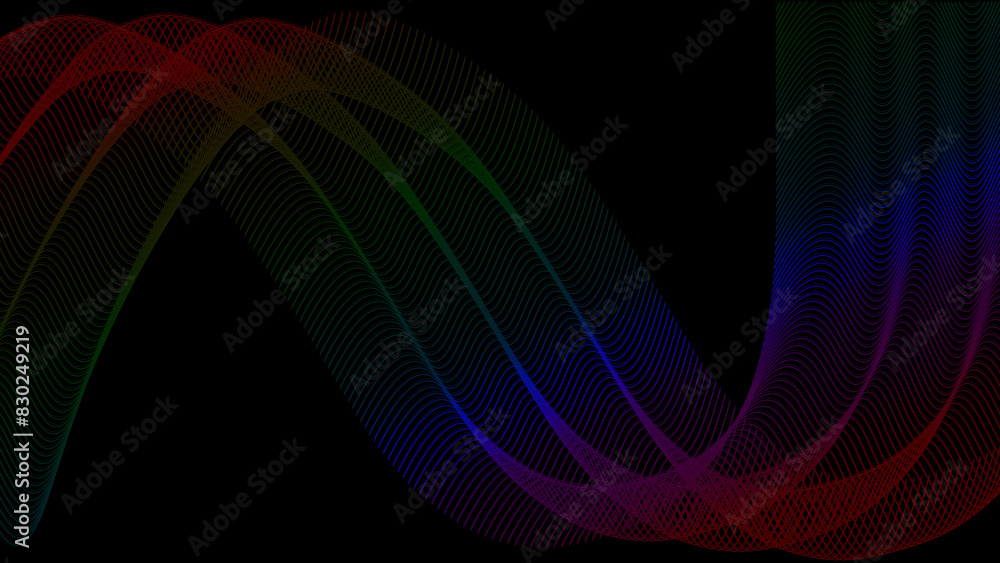 Fototapeta premium Abstract Background | Abstract Wallpaper | Abstract Wave