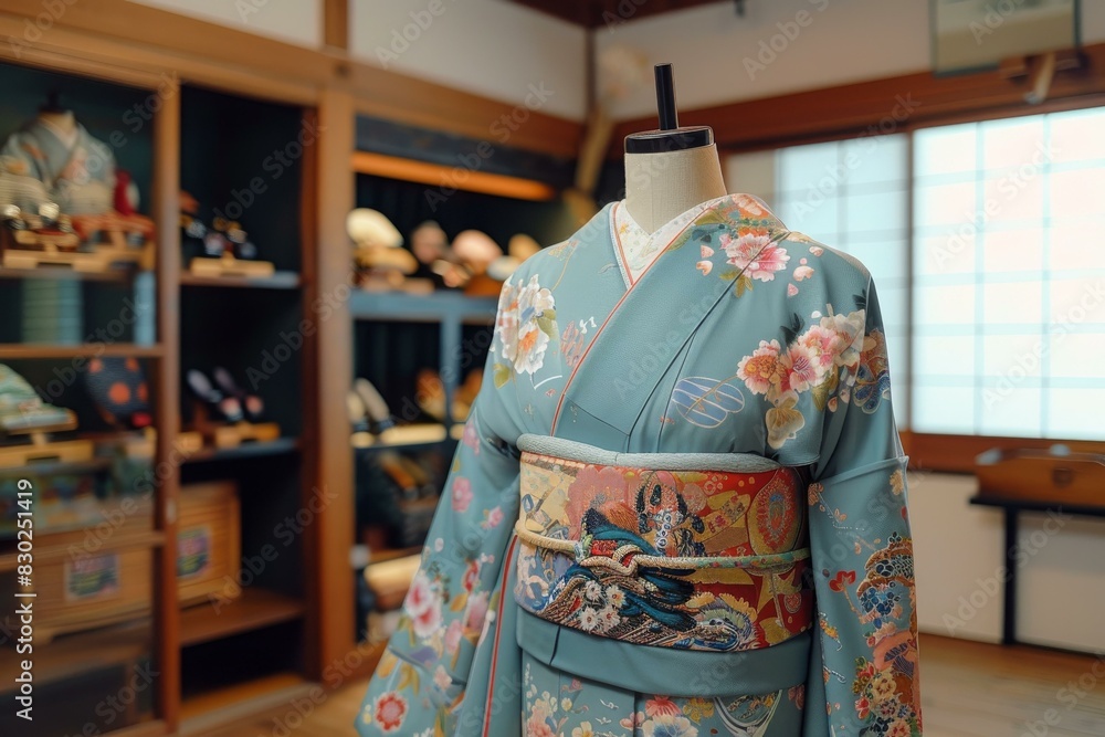 Kyoto Traditional Geisha in Colorful Kimono Kyoto Traditional Geisha in Colorful Kimono