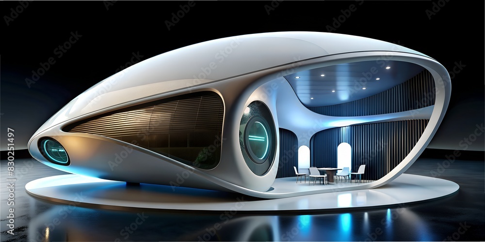 Smart home, home house of the future, housing with neon, future, housing with neon, stove of internet of things in modern concept smart technology future with puls, digital 2050s chain, wallpaper Smart home, home house of the future, housing with neon, future, housing with neon, stove of internet of things in modern concept smart technology future with puls, digital 2050s chain, wallpaper