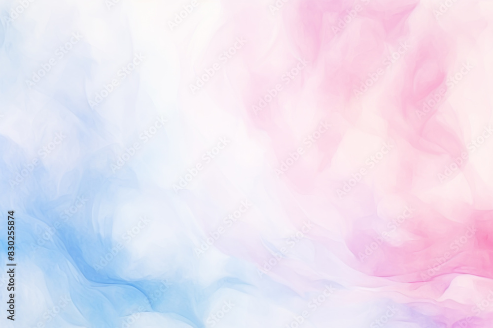 Soft Pastel Pink and Blue Smoke Background