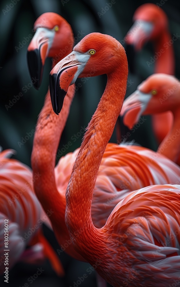 Obraz premium close up of a flamingo