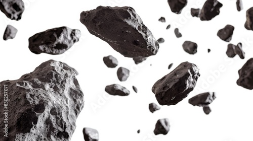 Asteroids in Space  Generative AI