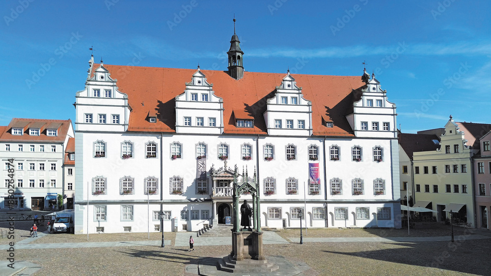 Obraz premium Ratusz w Wittenberdze