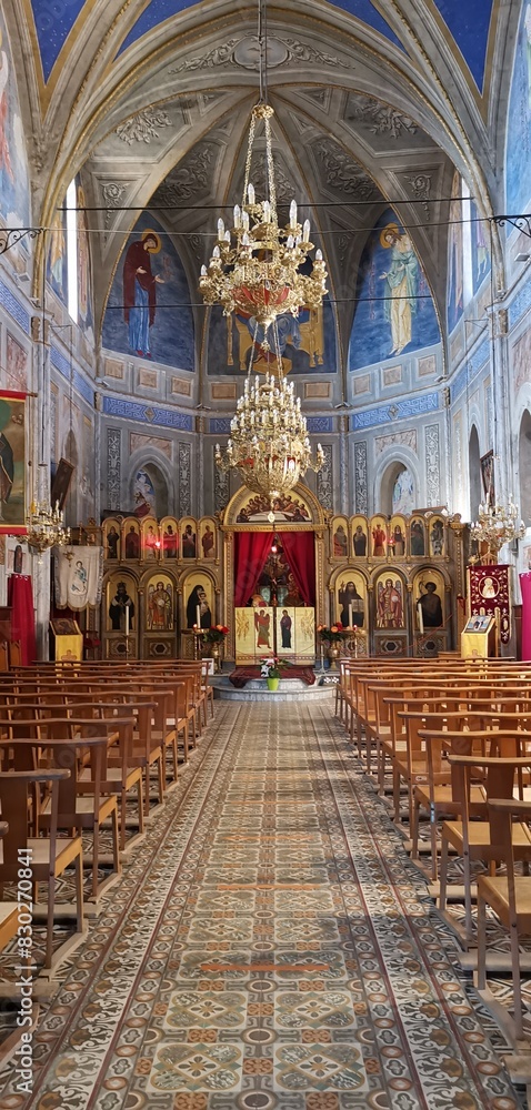 Fototapeta premium L'église grecque de Cargèse