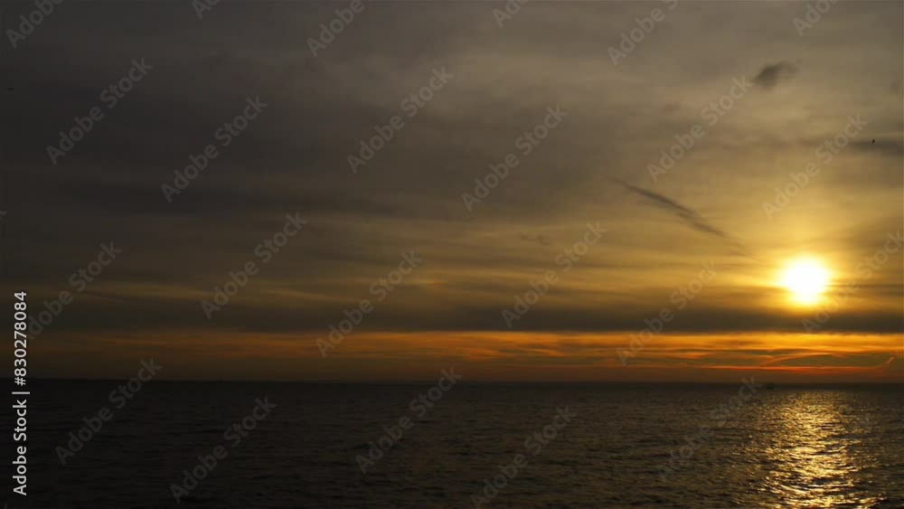 Sunset on the Baltic Sea, Poland Sunset on the Baltic Sea, Poland