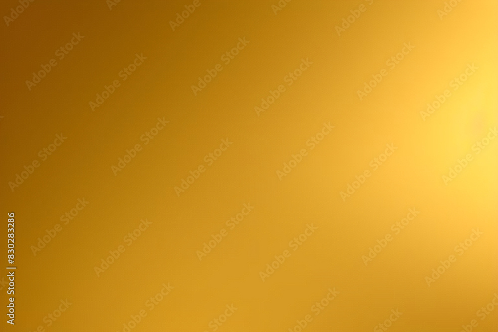 Fototapeta premium Fond métallique doré, texture de feuille d'or, feuille de dégradé métallique, effet acier. 