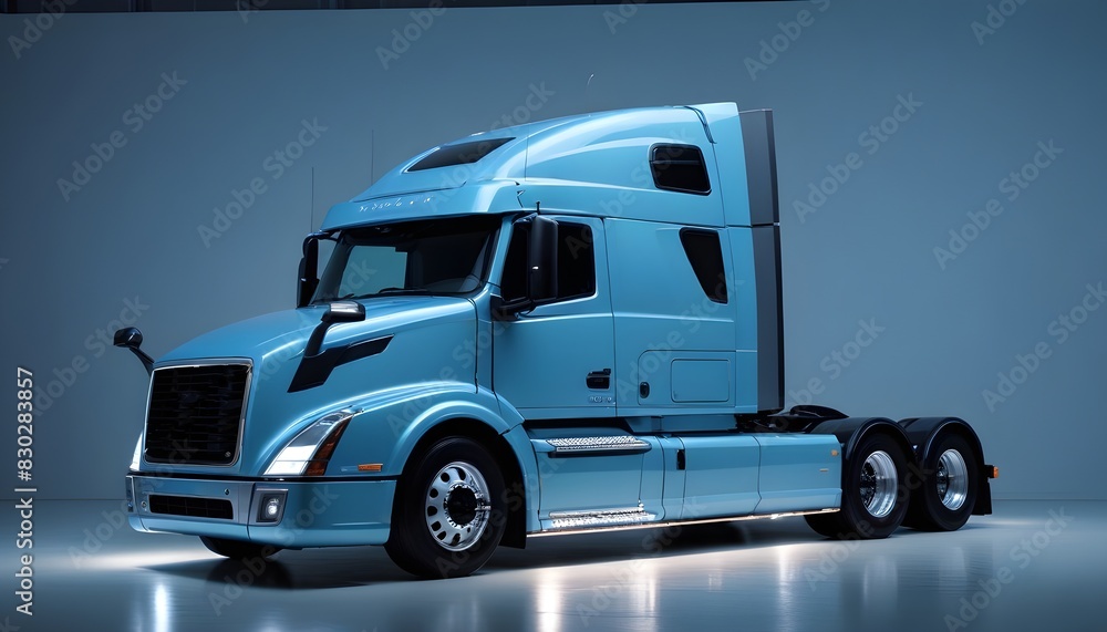 photo of American style truck without trailer with isolated white background
photo of American style truck without trailer with isolated white background