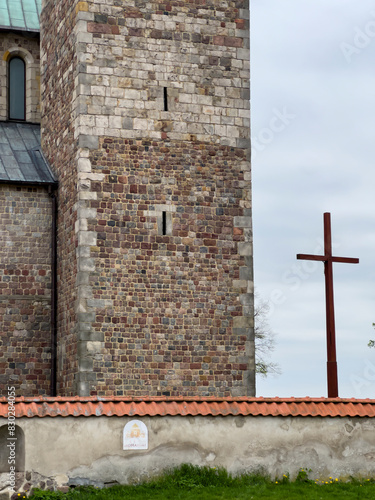 The only archcollegiate in Poland Archcollegiate of the Blessed Virgin Mary and St. Alexego in Tum (Laczyca Archcollegiate) – a church built in the 12th century ner Leczyca photo