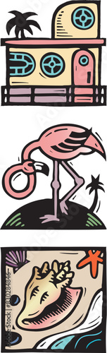Miami_Florida_art_deco_flamingo_conch