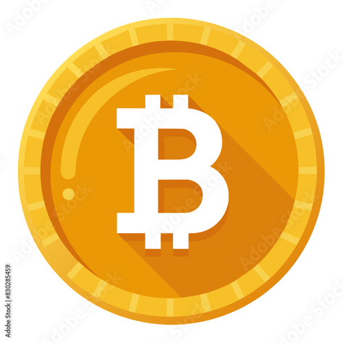 The gold coin bears the inscription b engraved on it