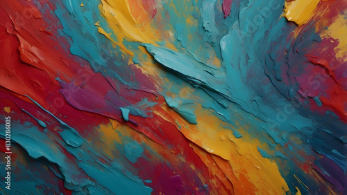 Vibrant abstract color explosion texture