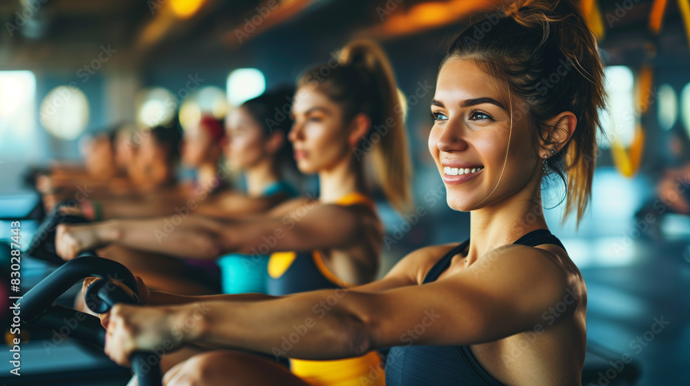 woman in the gym woman in the gym