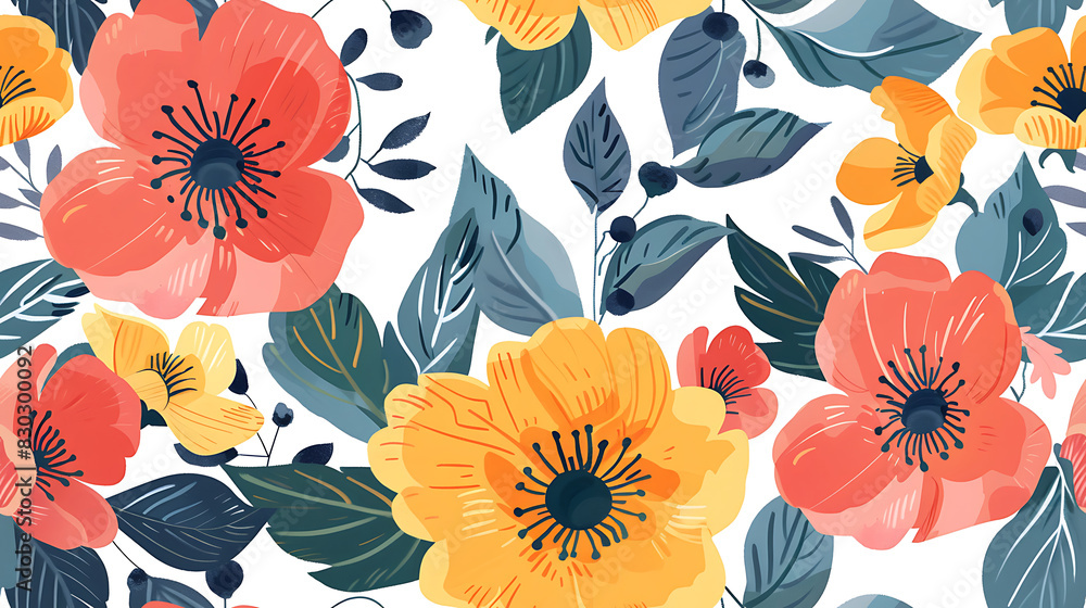 floral illustration floral illustration