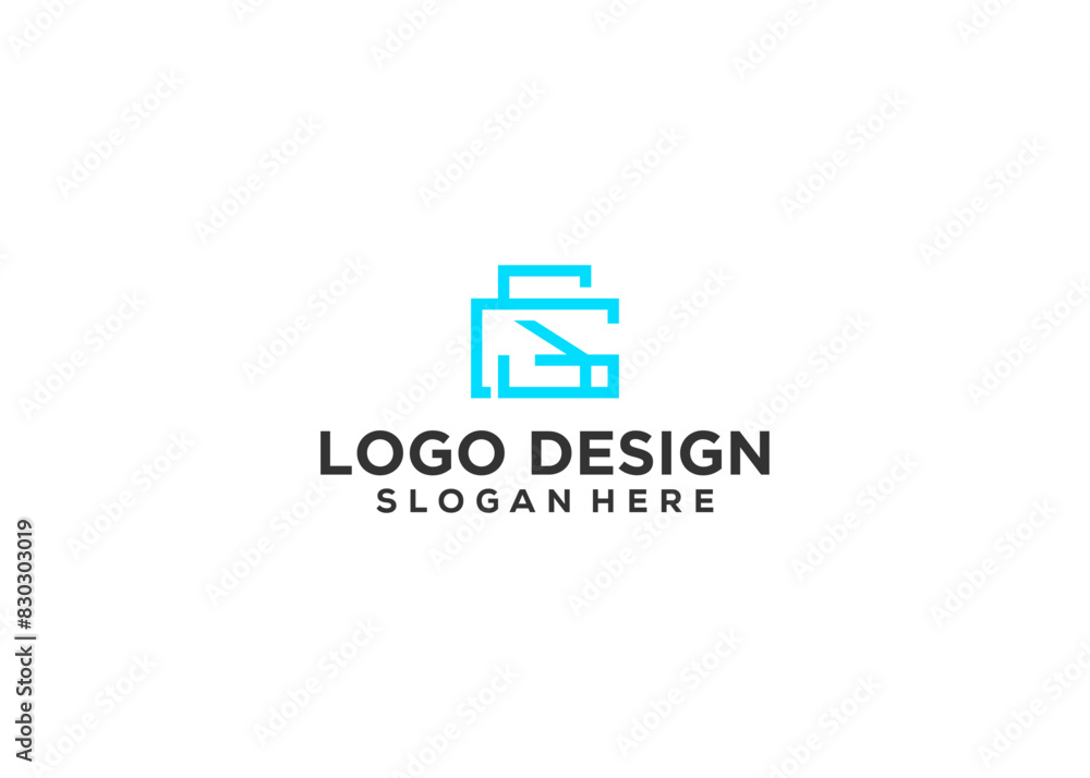 Initial Letter GS Logo or SG Logo Design Vector Initial Letter GS Logo or SG Logo Design Vector
