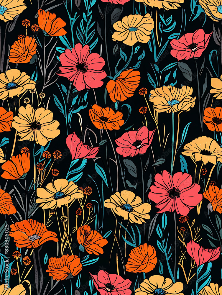floral illustration graphic floral illustration graphic