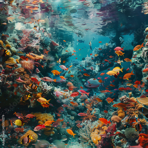 The coral reefs of the Red Sea are renowned for their stunning beauty and rich marine biodiversity. These vibrant underwater landscapes host a myriad of fish species and other marine life.