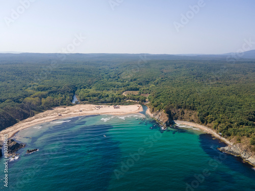 Black sea coast near Silistar beach, Bulgaria