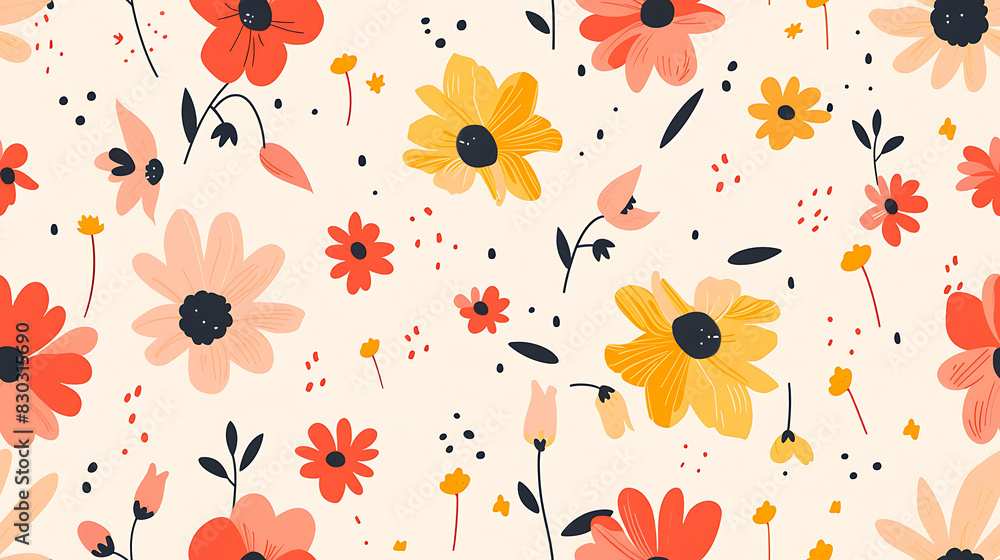 floral print graphic floral print graphic