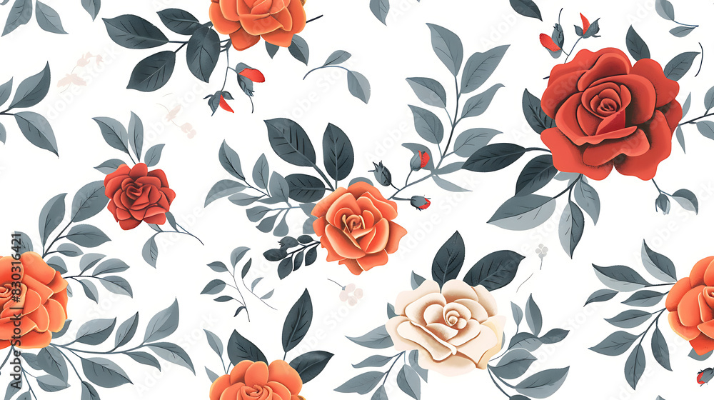floral print graphic floral print graphic