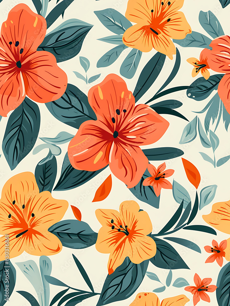 flower print graphic illustration flower print graphic illustration