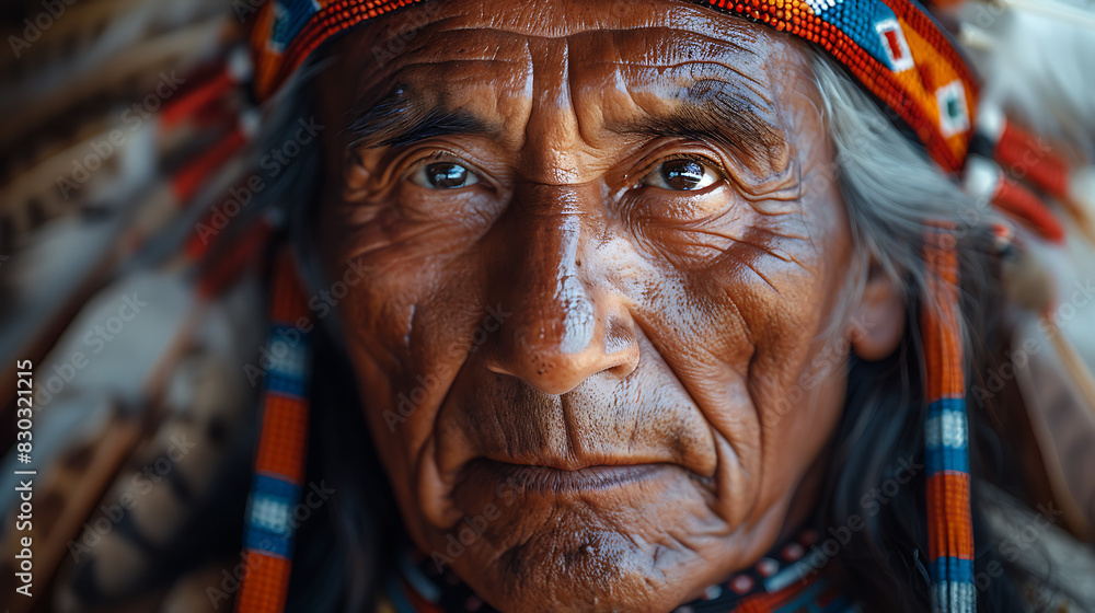 seasoned wise Male Indigenous leader preserving ancestral tradition cultural ambassador reverence pride share ancient wisdom passed down through generation fostering unity resilience within his commun seasoned wise Male Indigenous leader preserving ancestral tradition cultural ambassador reverence pride share ancient wisdom passed down through generation fostering unity resilience within his commun