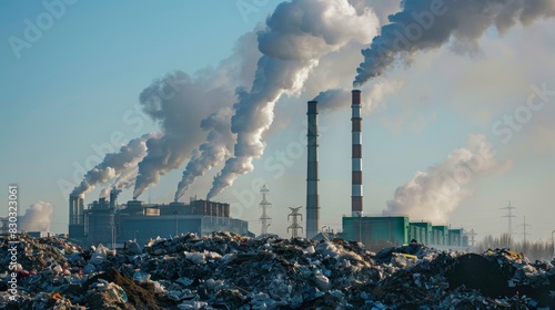 Wallpaper Mural A pile of old car parts with a lot of yellow and black pieces Torontodigital.ca