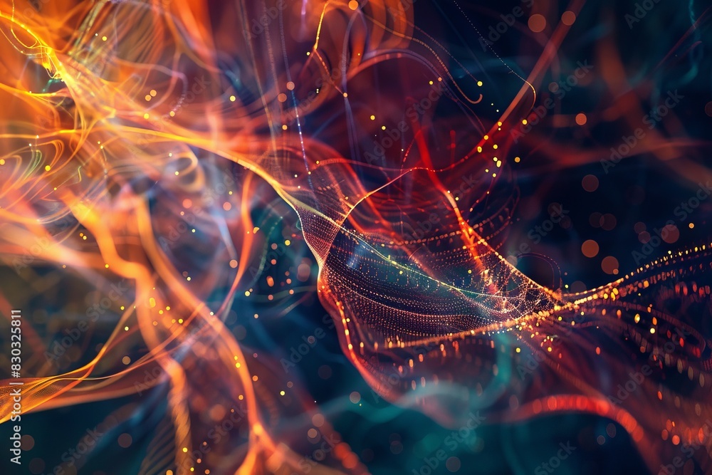 Abstract Visualization of Dynamic Data Streams and Networks in a Digital Space Abstract Visualization of Dynamic Data Streams and Networks in a Digital Space