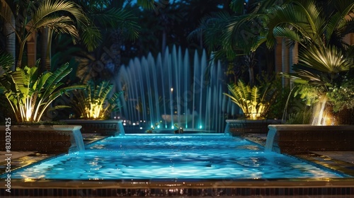 fountain in the park