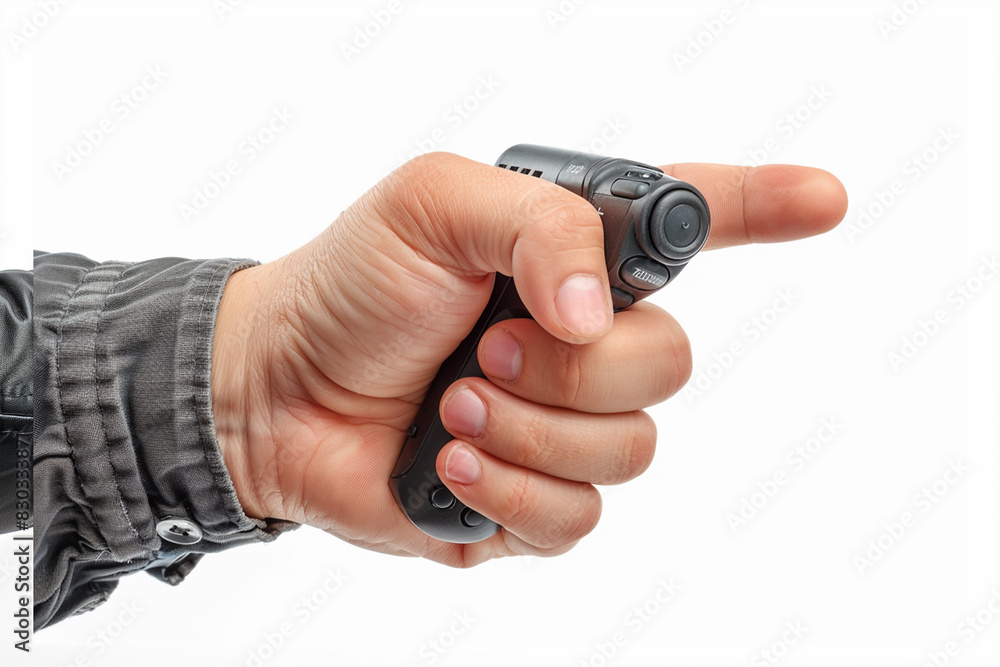 Fototapeta premium Person Holding Remote Control