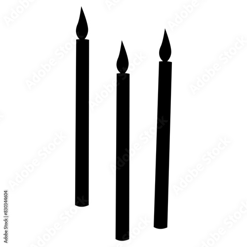 Candle Silhouette