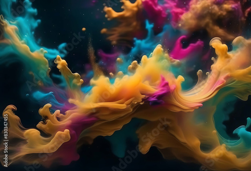 Multi-Colored Sparkling Abstract Background