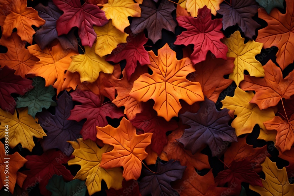 autumn leaves background, generative ai autumn leaves background, generative ai