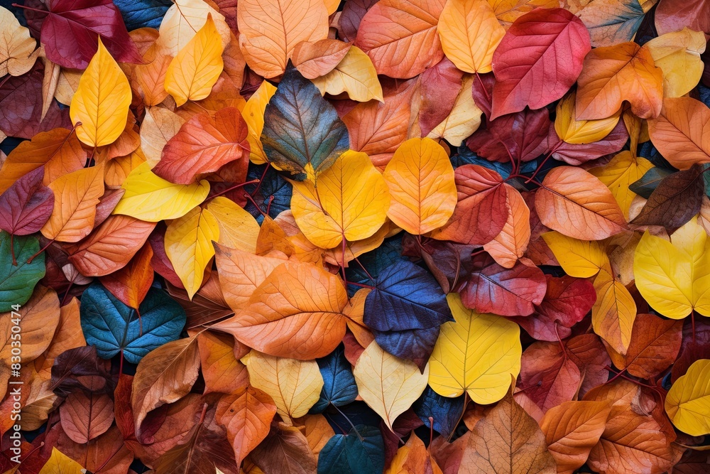 autumn leaves background, generative ai autumn leaves background, generative ai