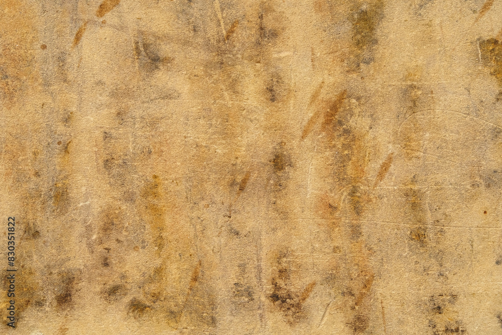 Brown and Yellow Abstract Painting Brown and Yellow Abstract Painting