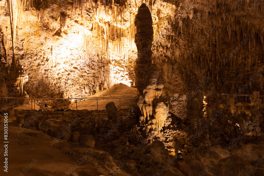 Rock formations in Carlsbad Caverns National Park, New Mexico
Rock formations in Carlsbad Caverns National Park, New Mexico