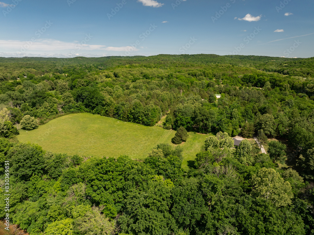Obraz premium White River region in the Ozark Mountains, Arkansas