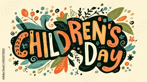 Children's day is a colorful and fun occasion for kids