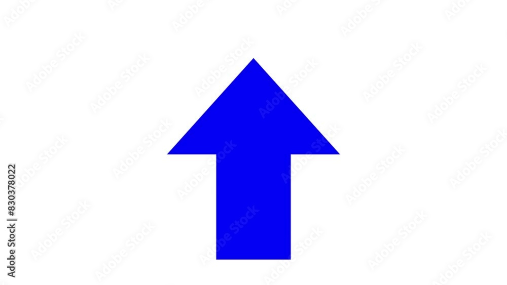 Animated Arrow Pointing Up, Arrow sign symbol animation on black background Animated Arrow Pointing Up, Arrow sign symbol animation on black background