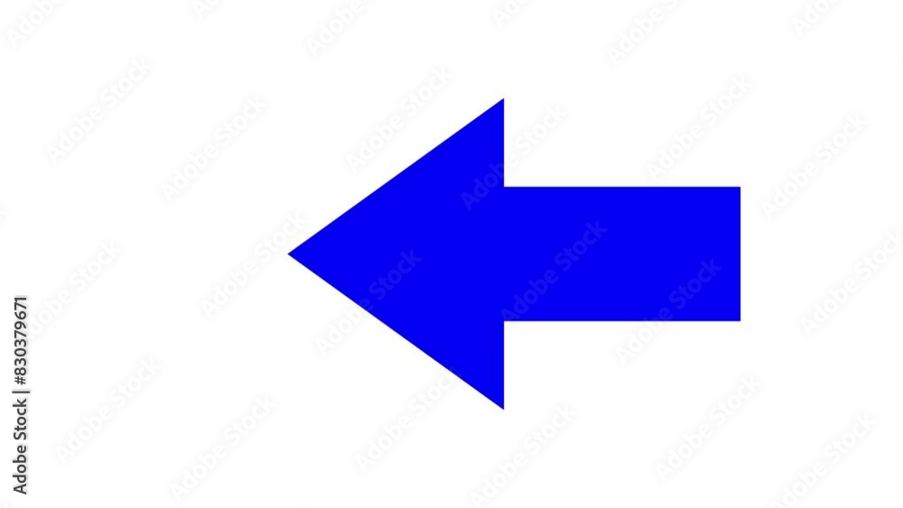 Animated Arrow Pointing Left, Arrow sign symbol animation on black background Animated Arrow Pointing Left, Arrow sign symbol animation on black background