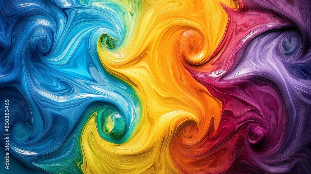 Fototapeta premium Abstract colorful background.
