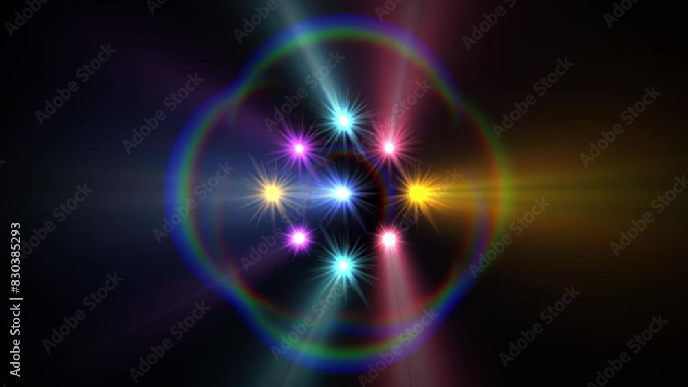 4k Colorful Spotlights Show Animation Backgroun 4k Colorful Spotlights Show Animation Backgroun