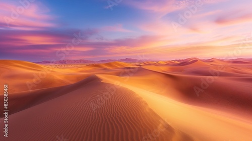 sunset in the desert © Nazia