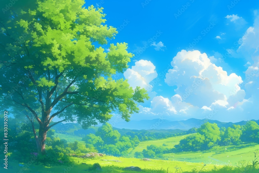 Charming natural landscapes for your visual project Charming natural landscapes for your visual project