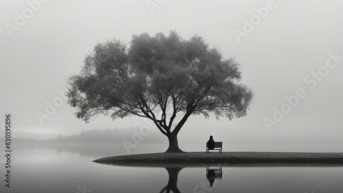Solitary contemplation Images represent individuals i643.jpg